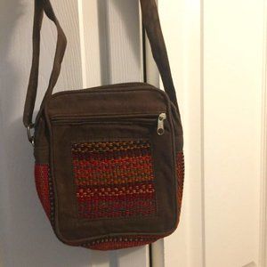 Kilim Purse with strips;